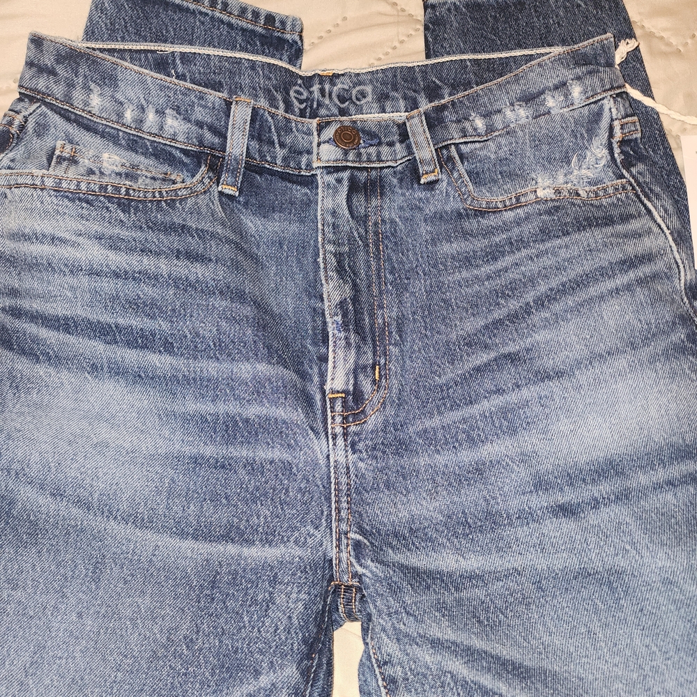 NWOT $65 Etica Straight Leg Jeans 26 × 26
